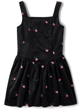 The Children's Place floral rose velour dress
